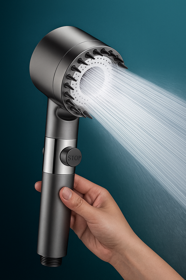 CasaViva - Soffione doccia massaggiante, anti calcare